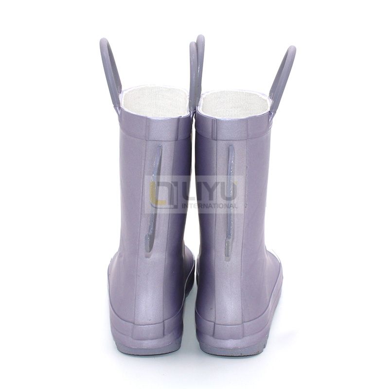 3D Stereoscopic Unicorn Girl Rubber Rain Boots Waterproof Wellington Boots