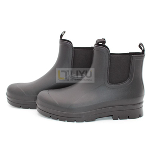 Wellington Boots Women Waterproof Ladies Rain Boots Chelsea Boots Ankle Wellies Women Mid Calf Shoes