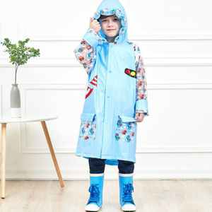Kids Print Raincoats